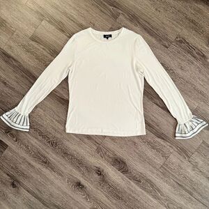 Me+Em Flare Cuff Long Sleeve Top